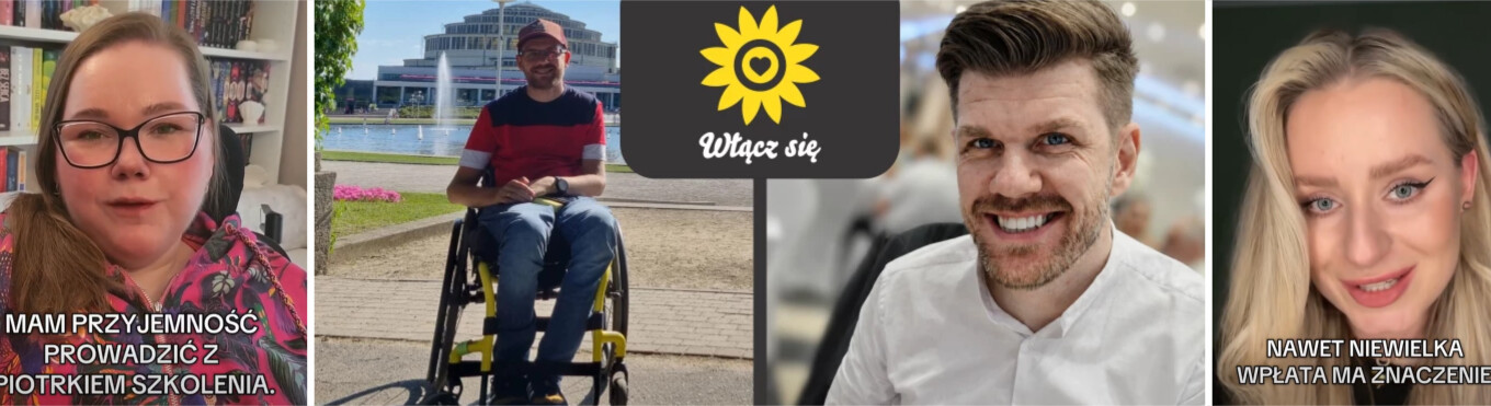 Koleżanki z zespołu wspierają Piotra